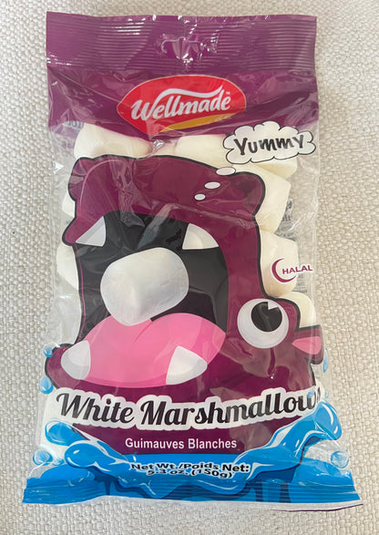 Halal White Marshmallows